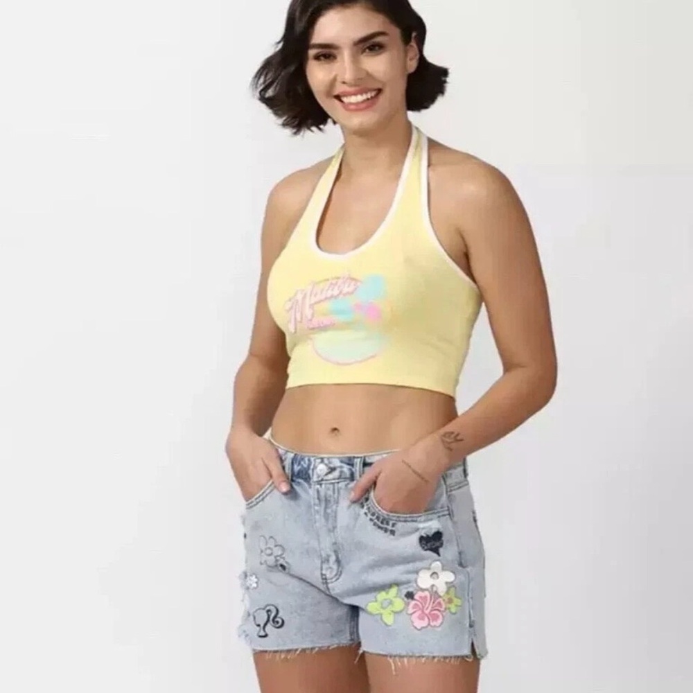 Malibu Barbie crop top